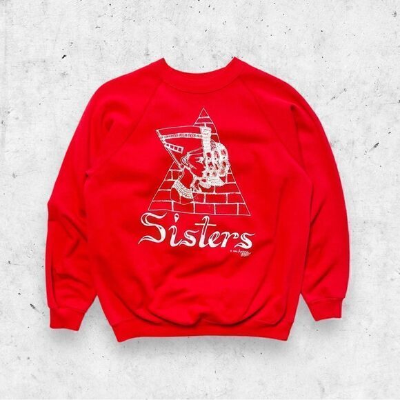 Tultex Tops - Vtg 1991 Sisters Black History Sweatshirt, Pride Ancestors, African American 90s